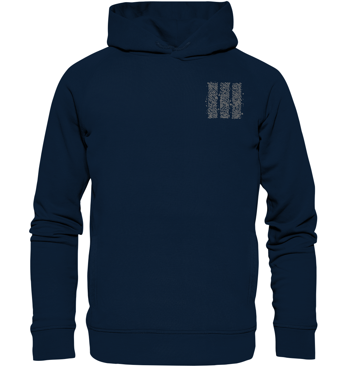 Calligraphy Columns - Organic Fashion Hoodie