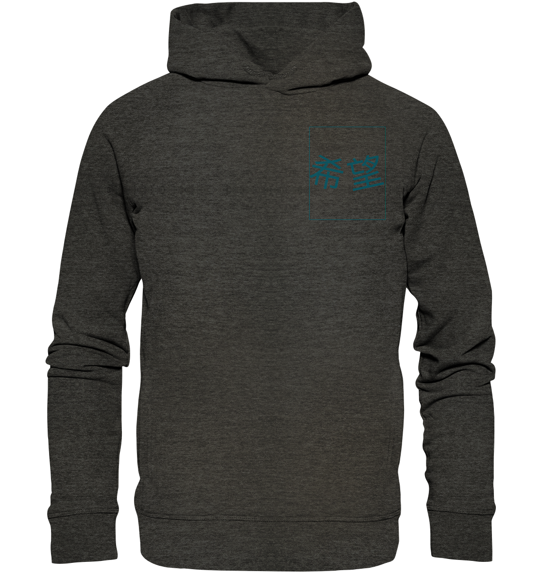 Mandarin Hope - Organic Fashion Hoodie