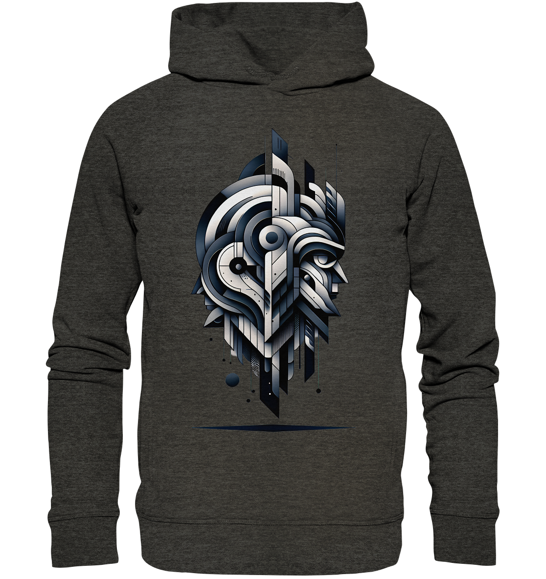 Abstract King - Organic Fashion Hoodie