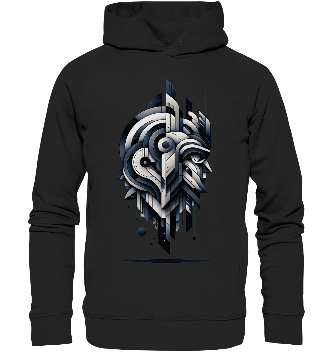 Abstract King - Organic Fashion Hoodie