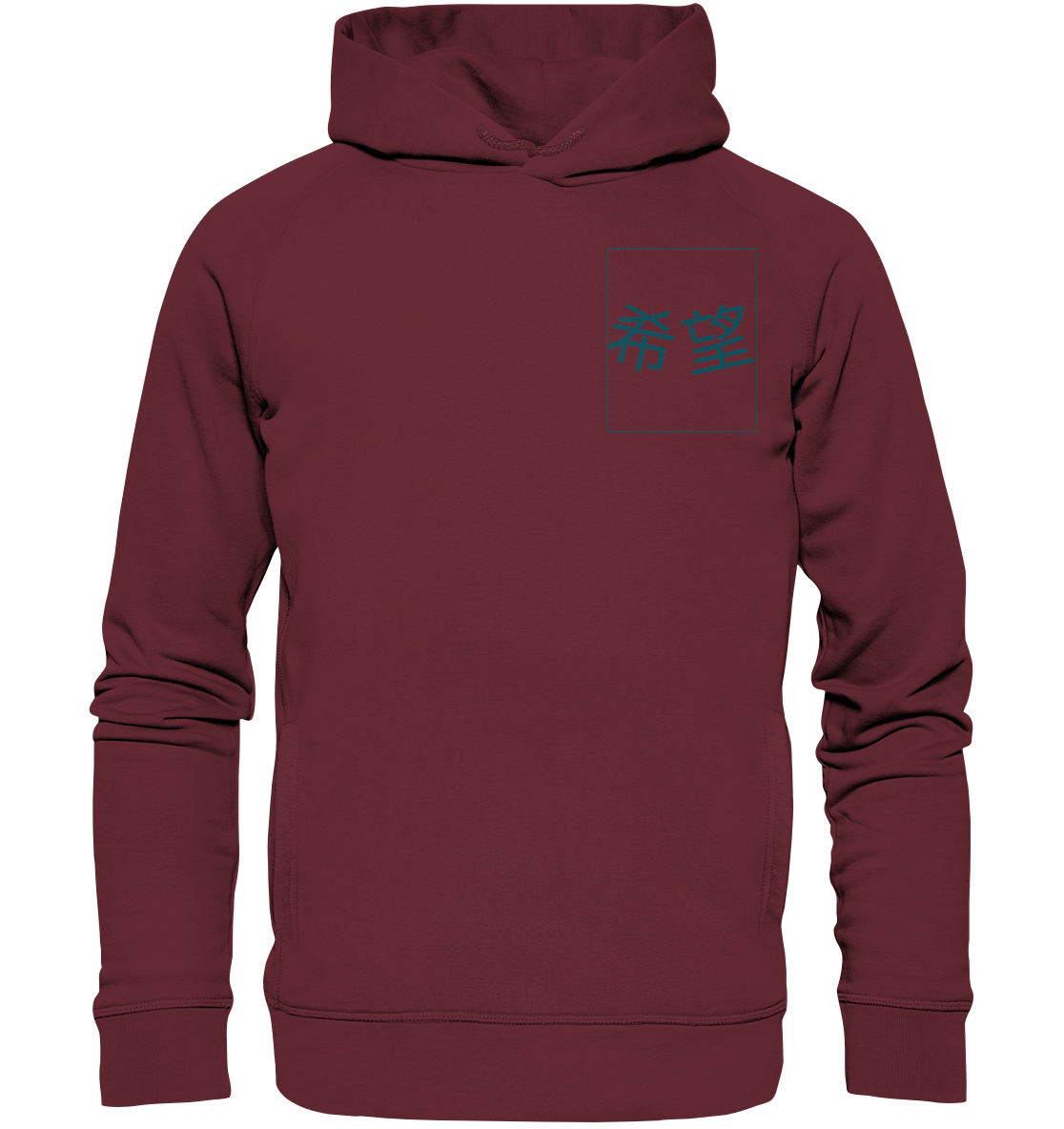 Mandarin Hope - Organic Fashion Hoodie