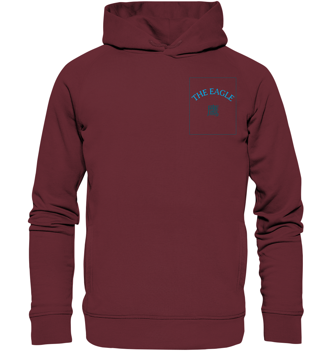 Mandarin Eagle - Organic Fashion Hoodie