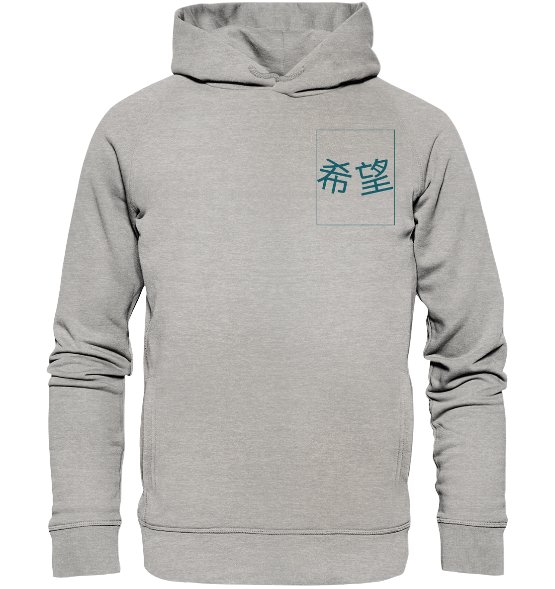 Mandarin Hope - Organic Fashion Hoodie