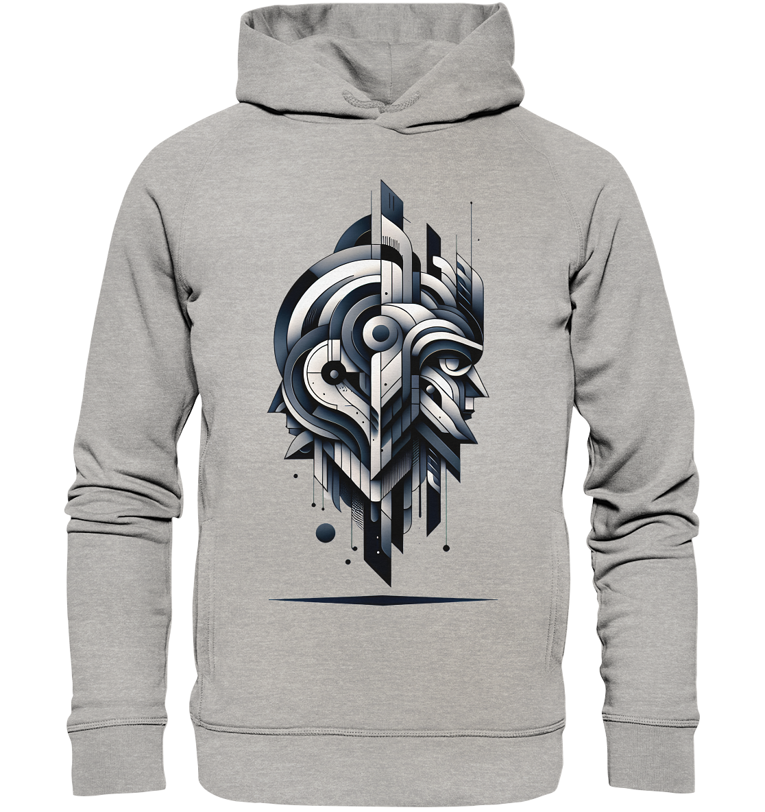 Abstract King - Organic Fashion Hoodie