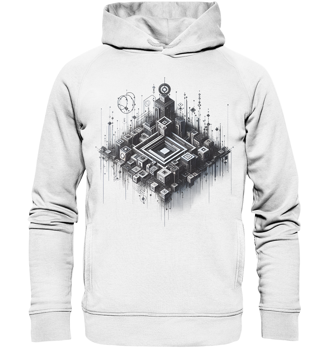 Abstract Art - Organic Fashion Hoodie