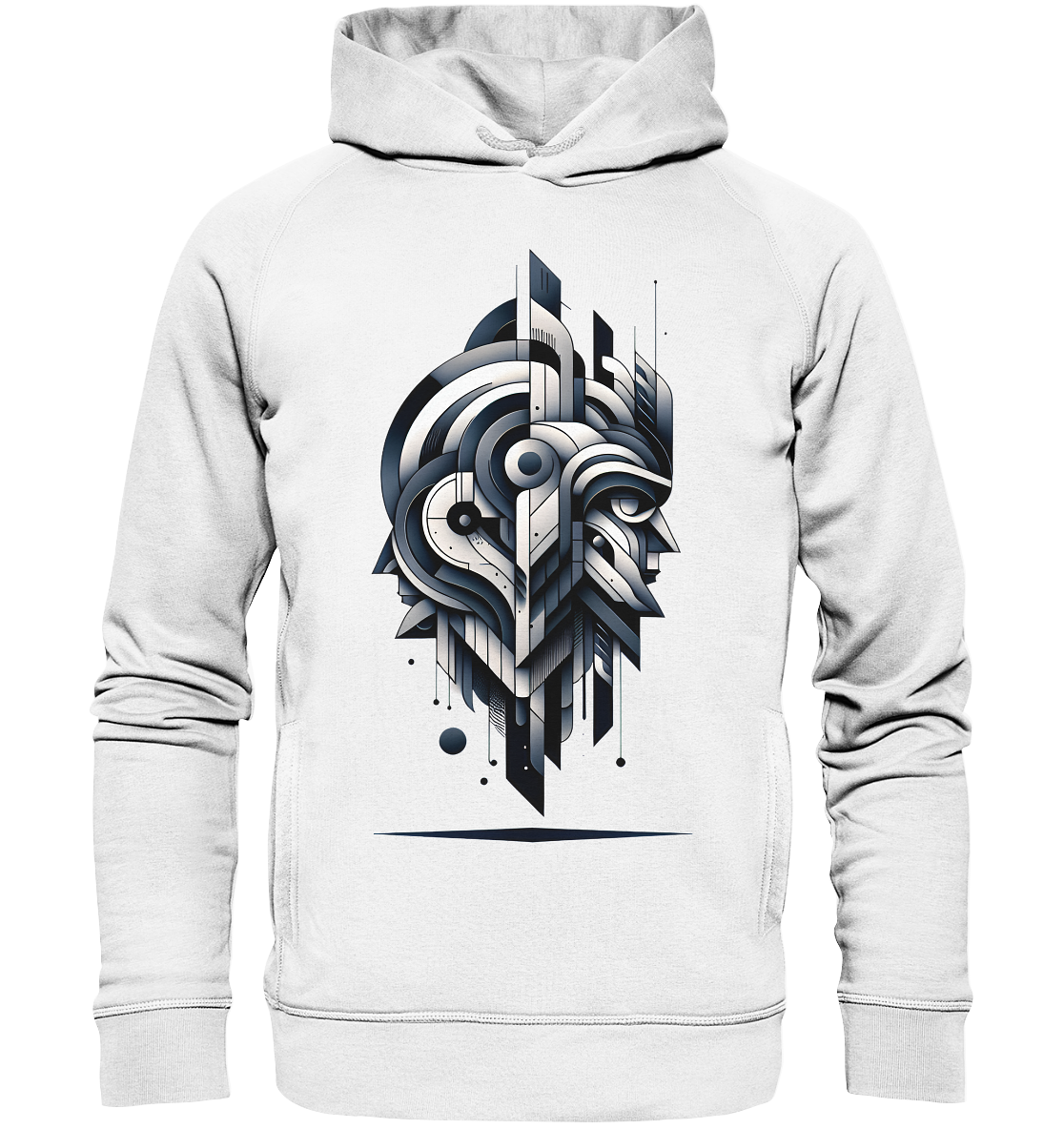 Abstract King - Organic Fashion Hoodie