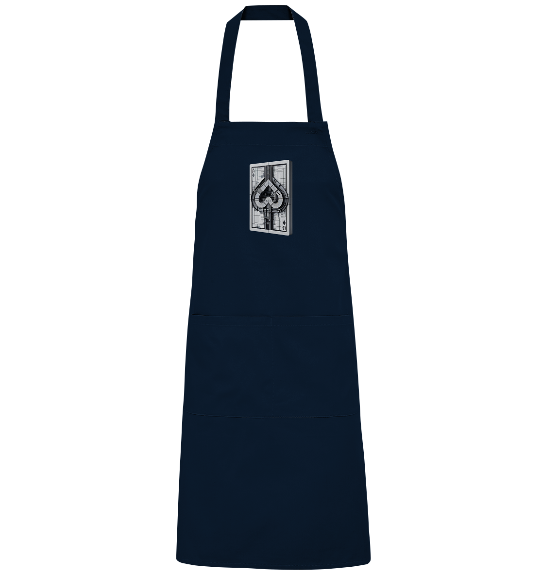 Abstract Ace of Spades - Organic BBQ Apron