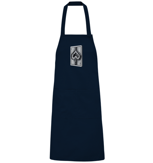 Abstract Ace of Spades - Organic BBQ Apron