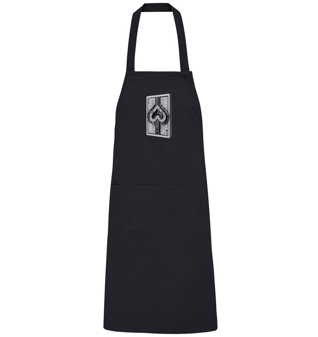 Abstract Ace of Spades - Organic BBQ Apron