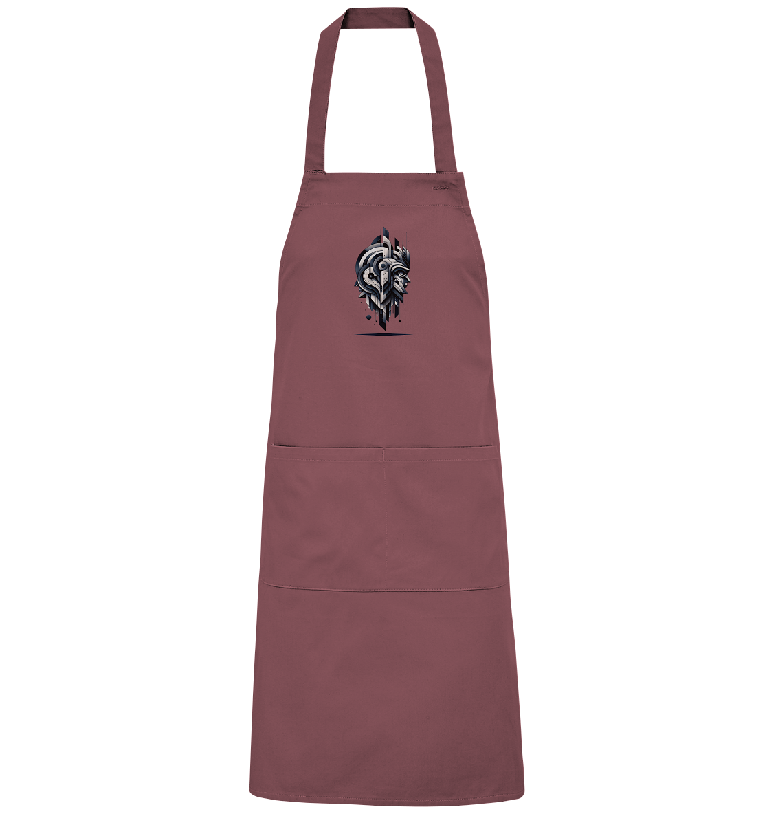 Abstract King - Organic BBQ Apron