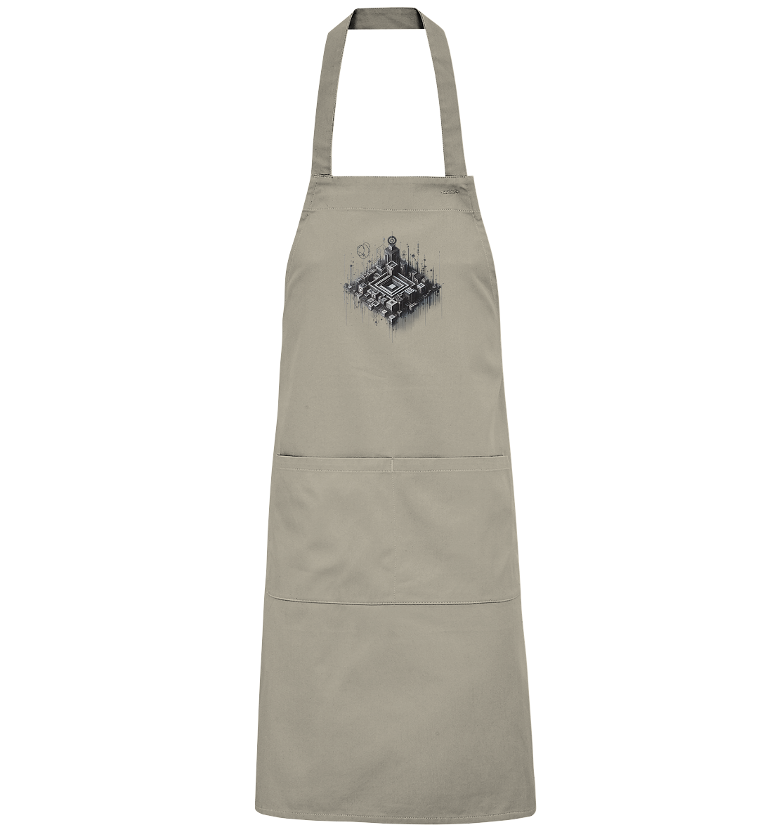 Abstract Art - Organic BBQ Apron