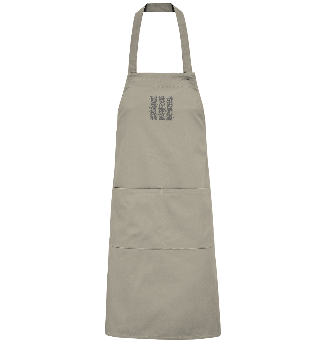 Calligraphy Columns - Organic BBQ Apron