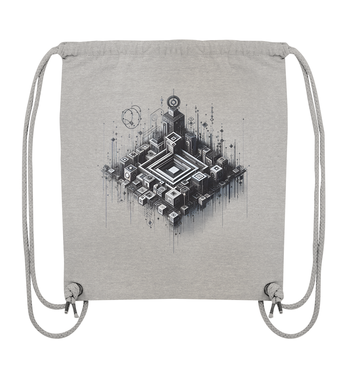 Abstract Art - Organic Gym Bag