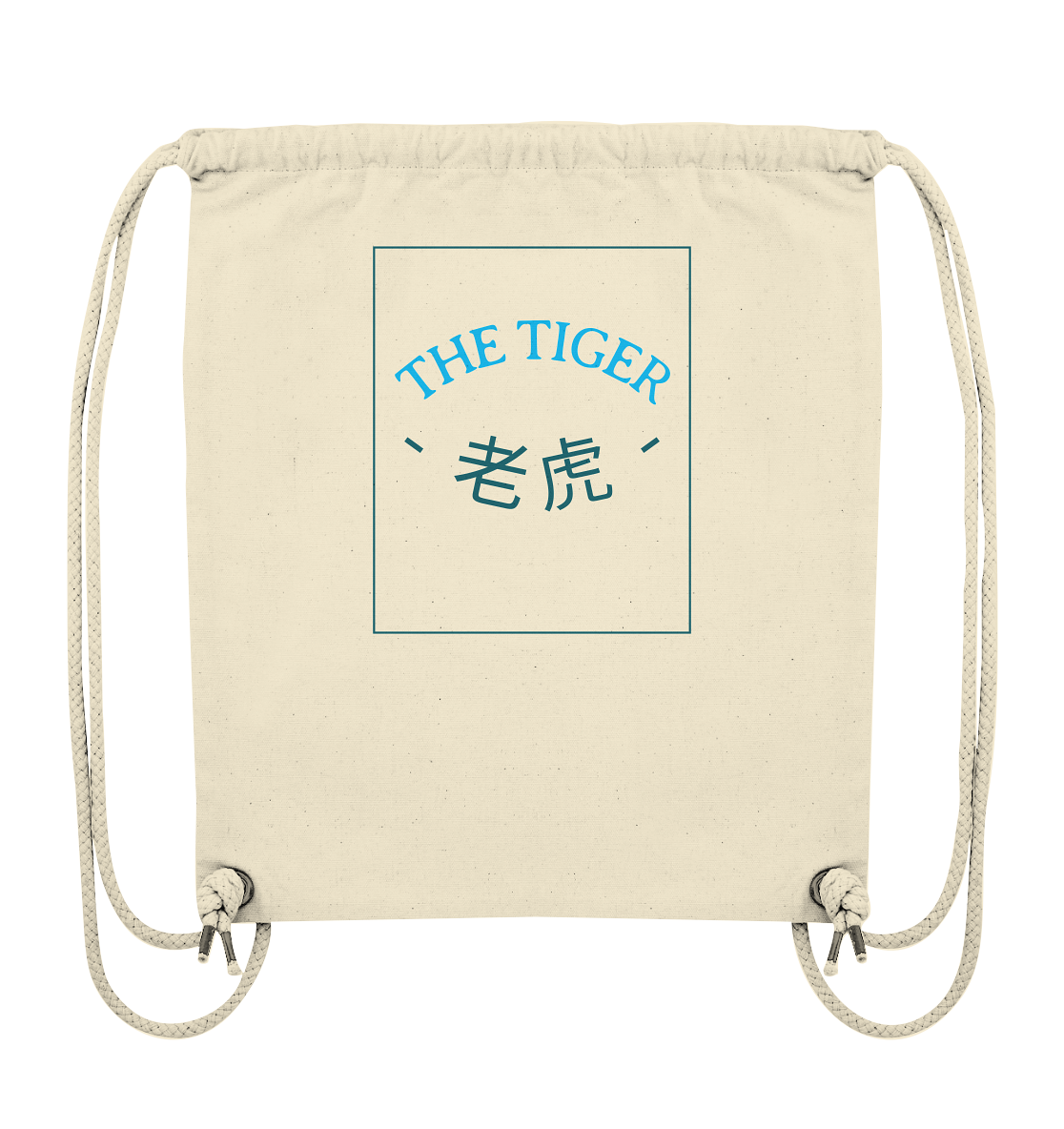 Mandarin Tiger - Organic Gym Bag