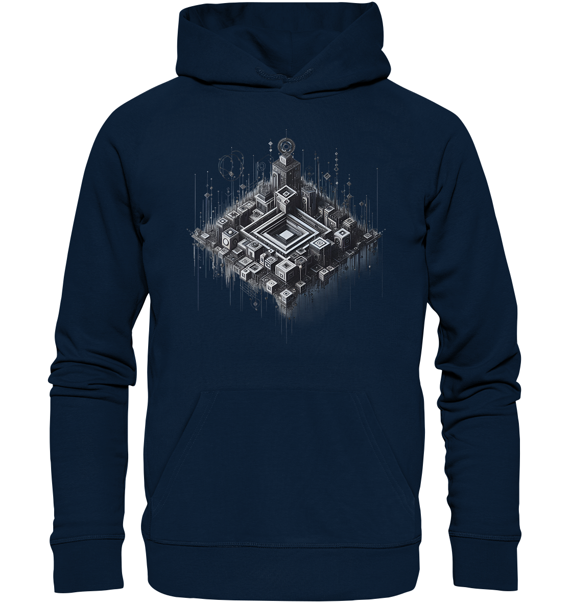 Abstract Art - Organic Hoodie