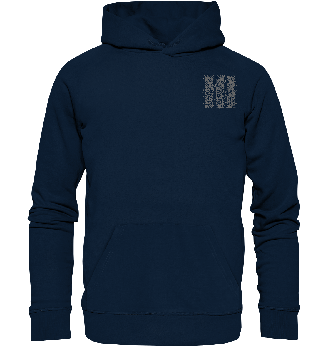 Calligraphy Columns - Organic Hoodie