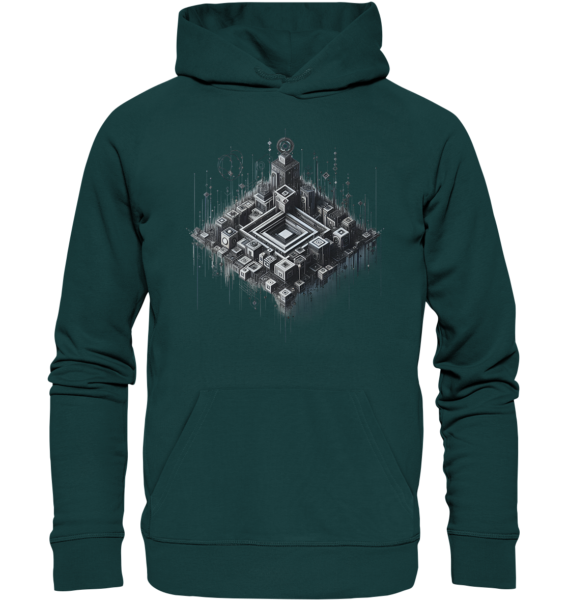 Abstract Art - Organic Hoodie