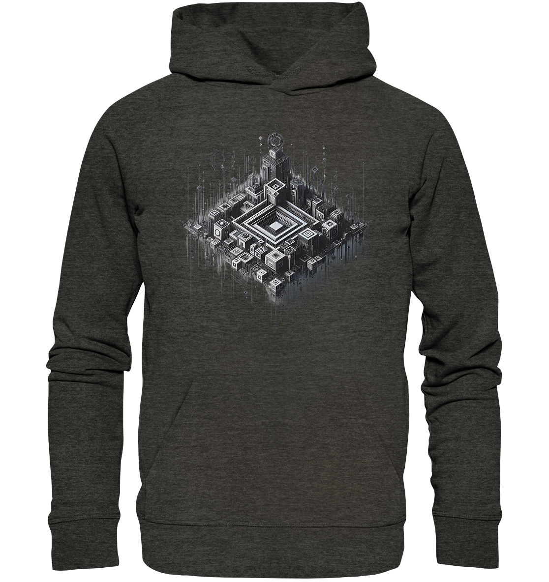 Abstract Art - Organic Hoodie