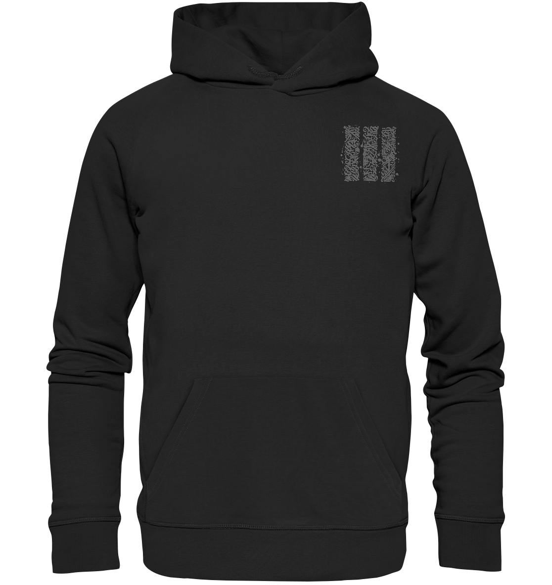 Calligraphy Columns - Organic Hoodie