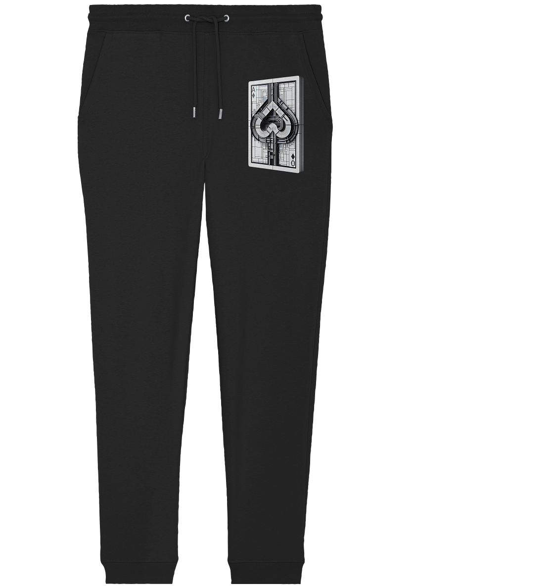 Abstract Ace of Spades - Organic Jogger Pants