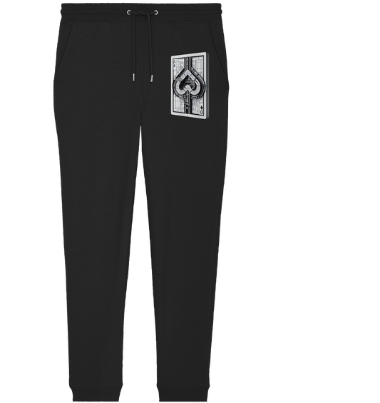 Abstract Ace of Spades - Organic Jogger Pants