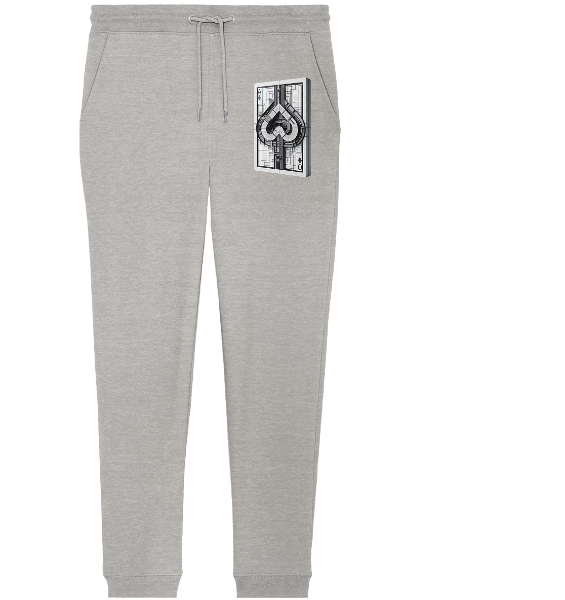 Abstract Ace of Spades - Organic Jogger Pants