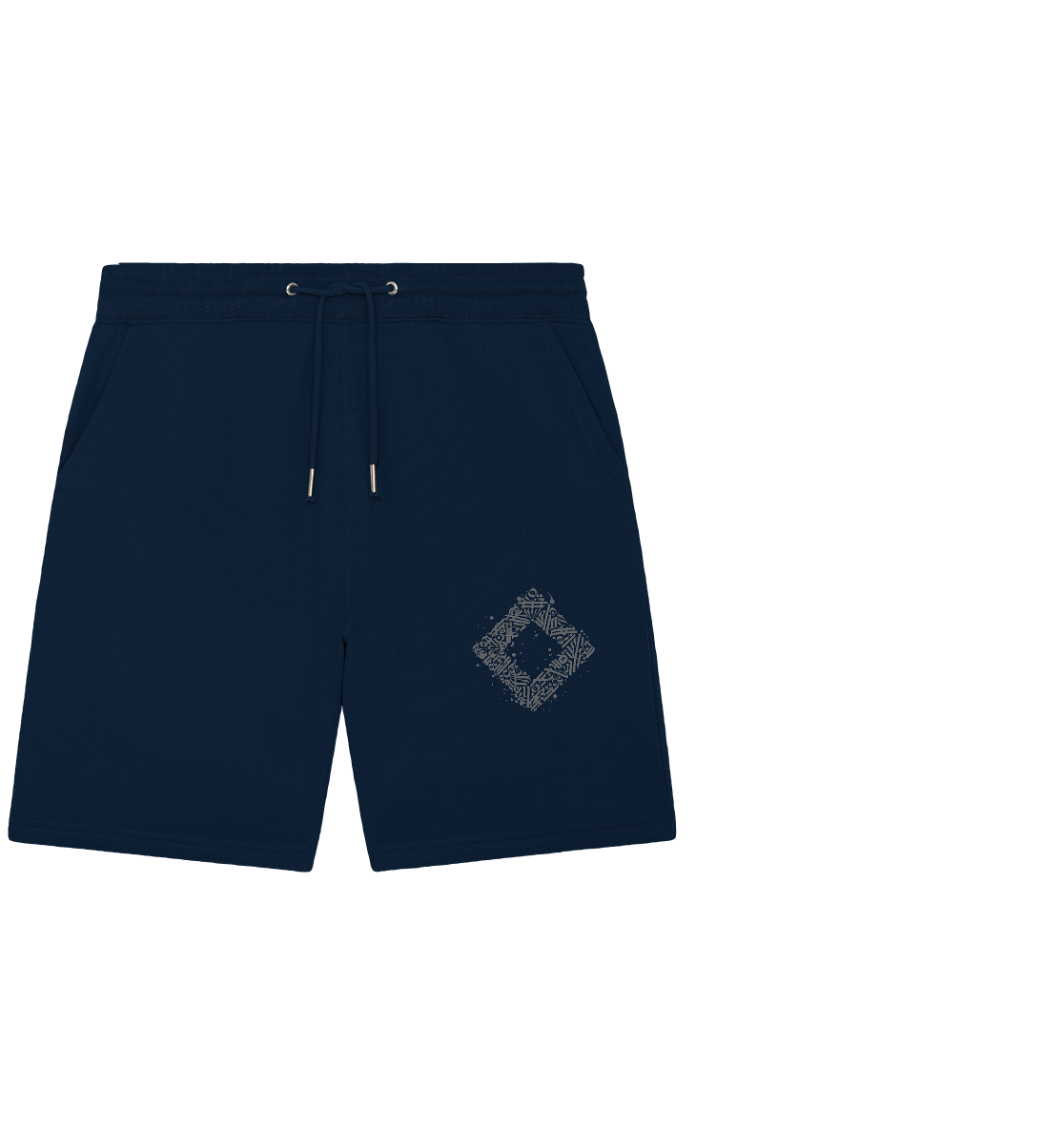 Calligraphy Square - Organic Jogger Shorts