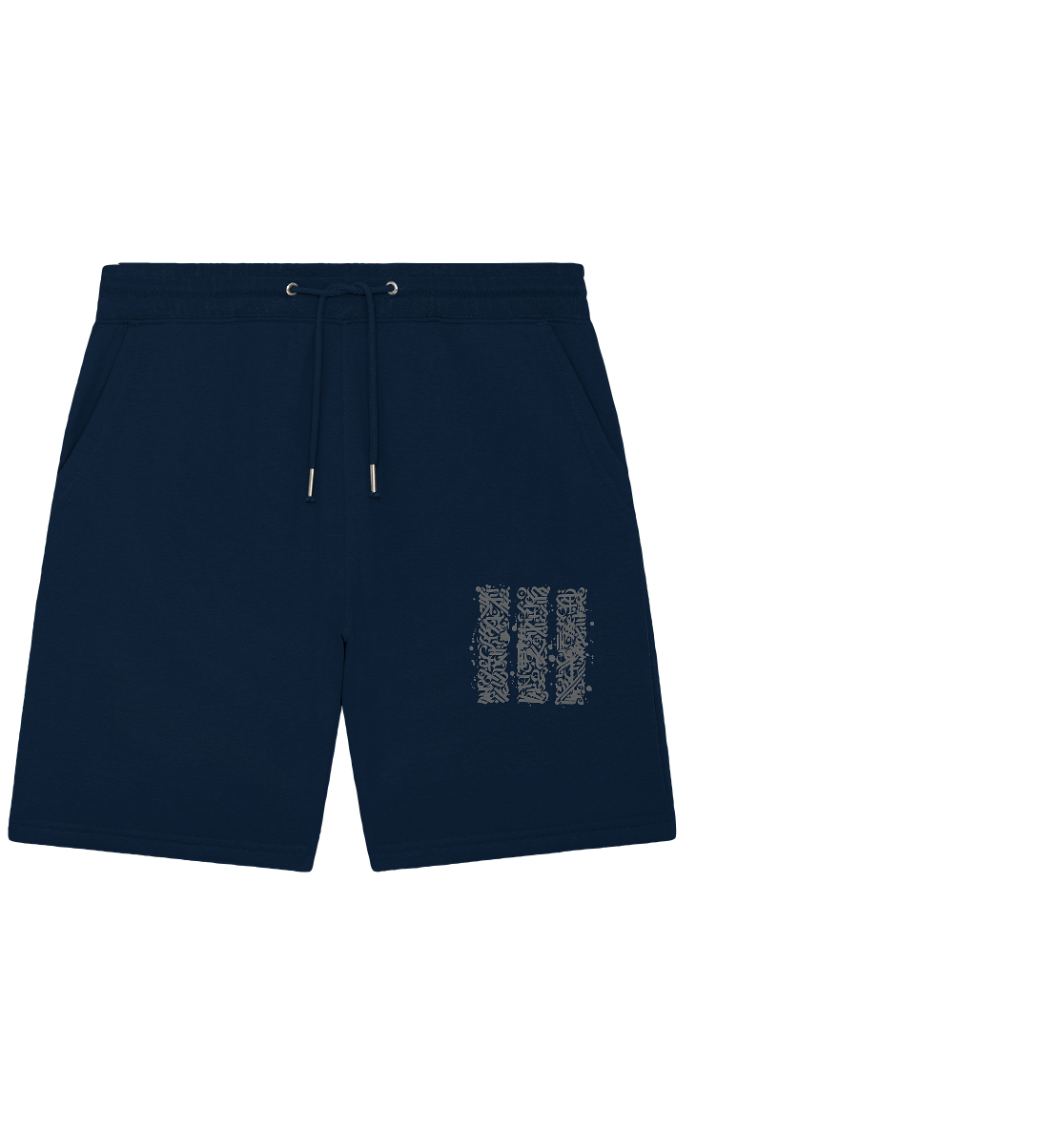 Calligraphy Columns - Organic Jogger Shorts