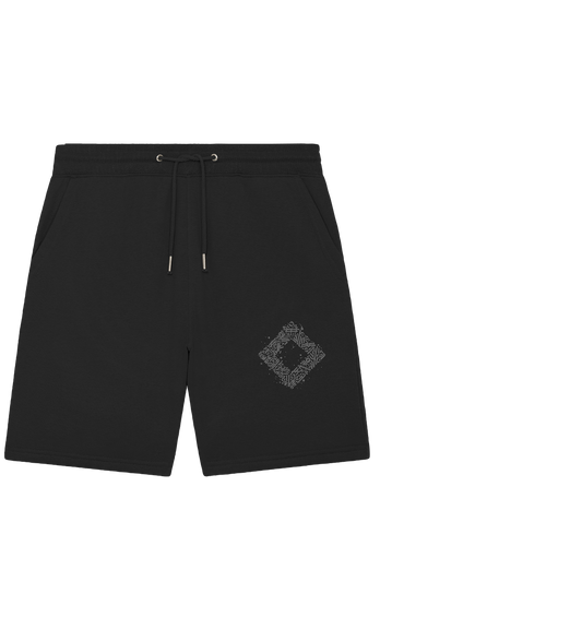 Calligraphy Square - Organic Jogger Shorts