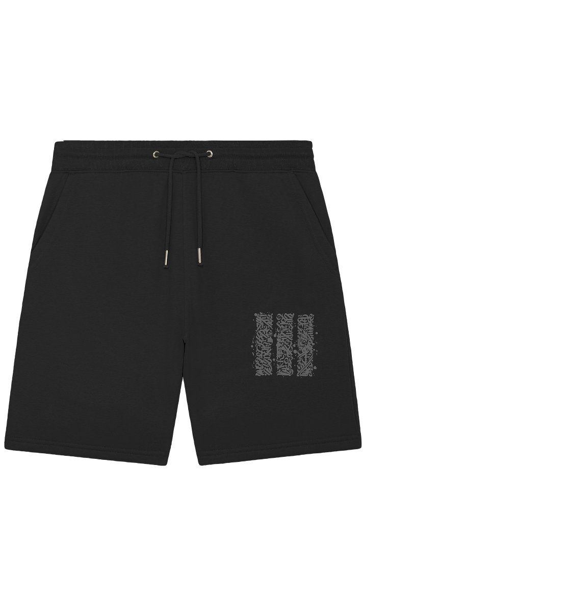 Calligraphy Columns - Organic Jogger Shorts