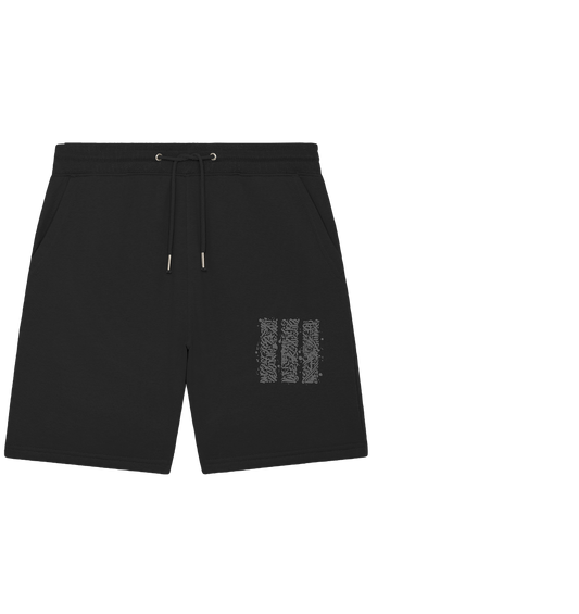 Calligraphy Columns - Organic Jogger Shorts