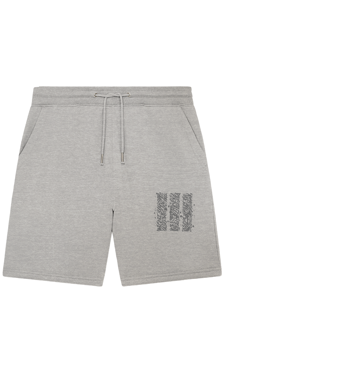 Calligraphy Columns - Organic Jogger Shorts