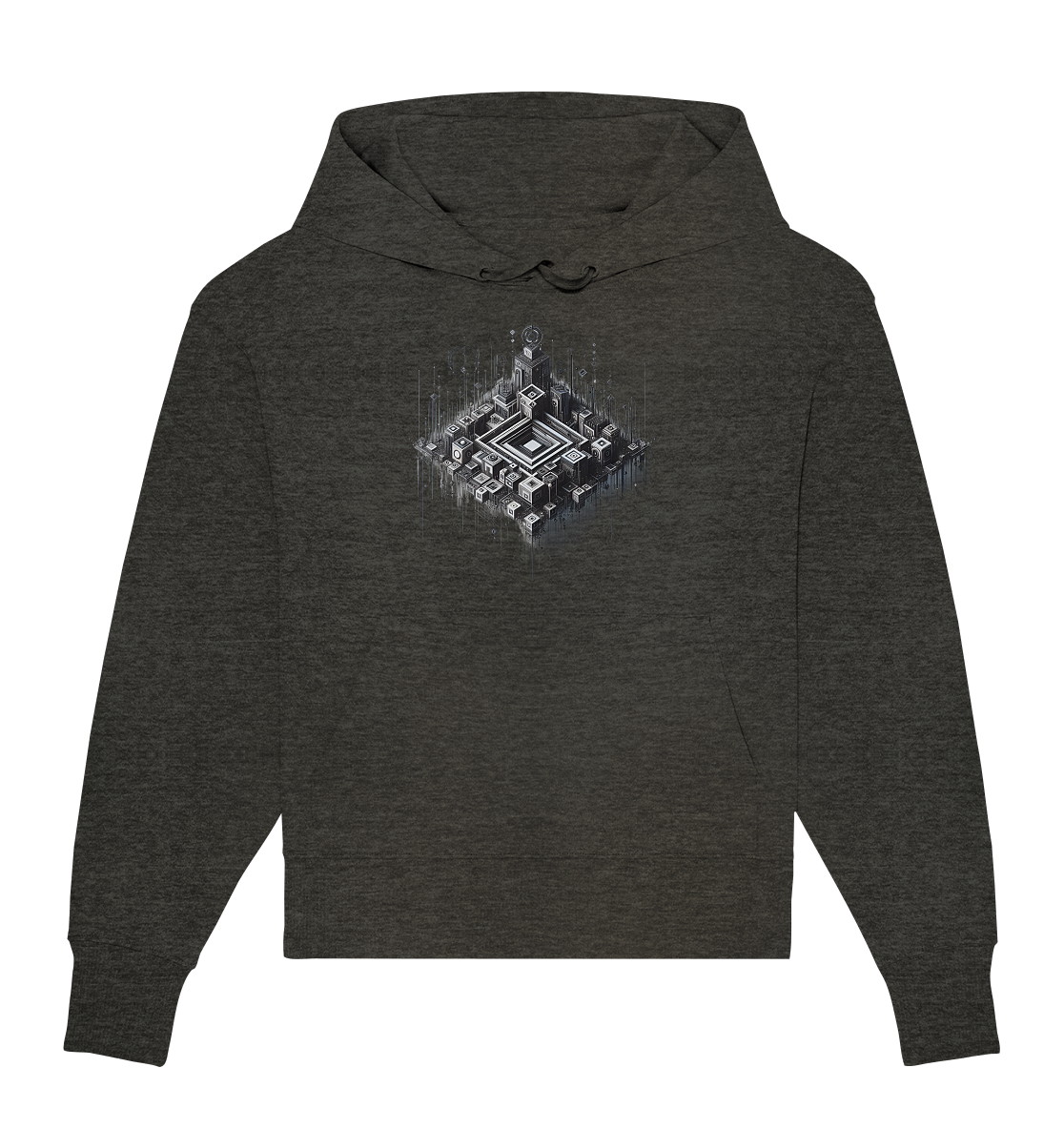 Abstract Art - Organic Oversize Hoodie