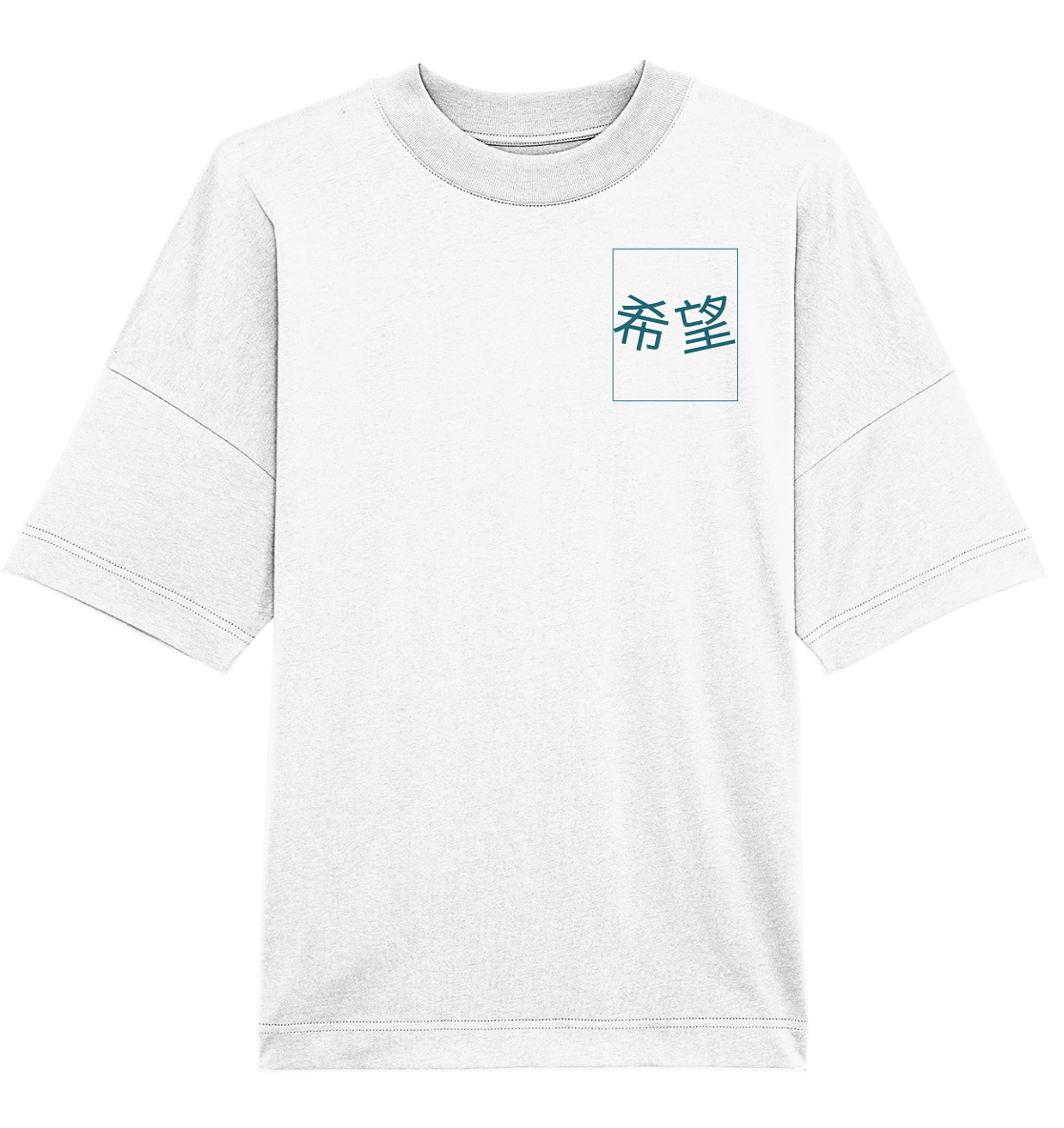 Mandarin Hope - Organic Oversize Shirt