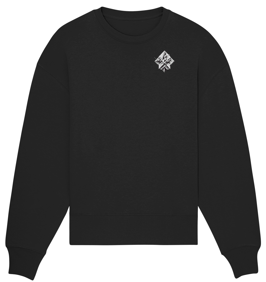 Abstract Technology - Organic Oversize Sweatshirt