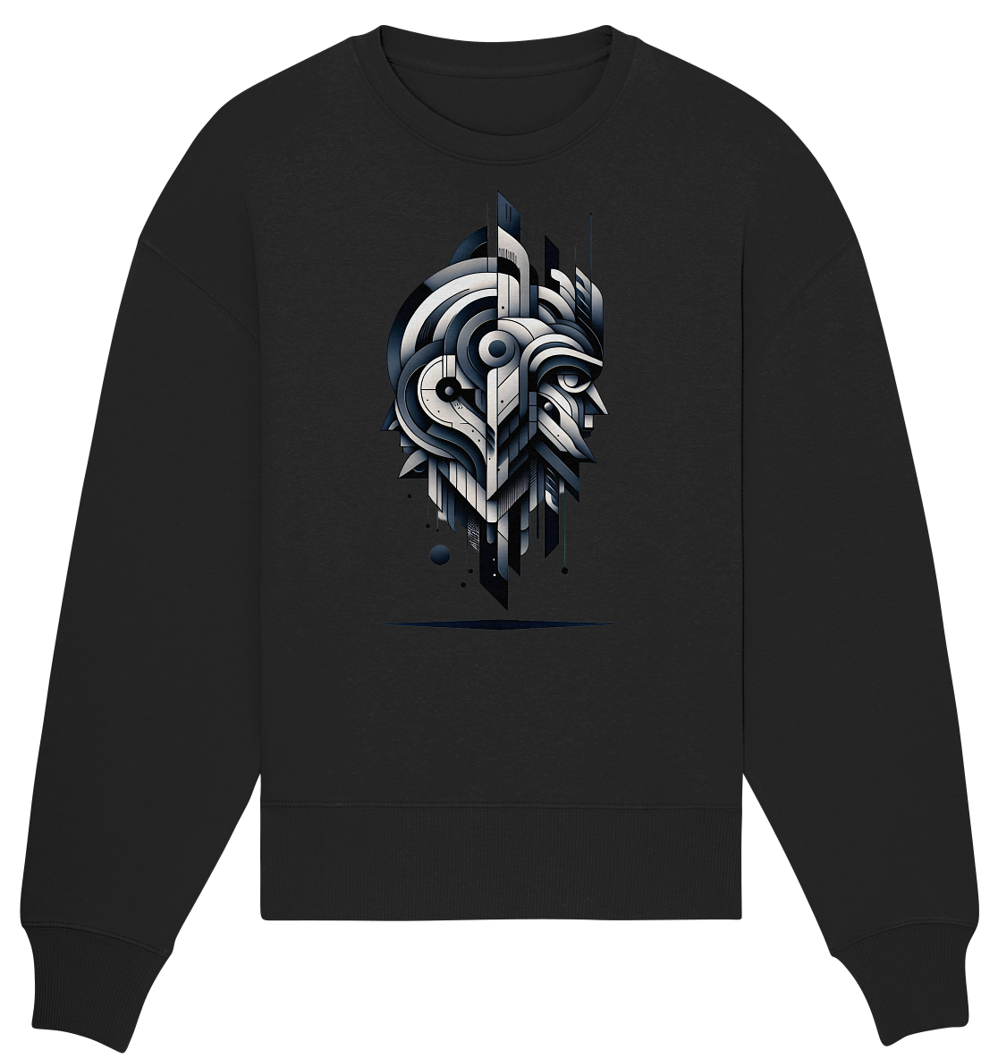 Abstract King - Organic Oversize Sweatshirt