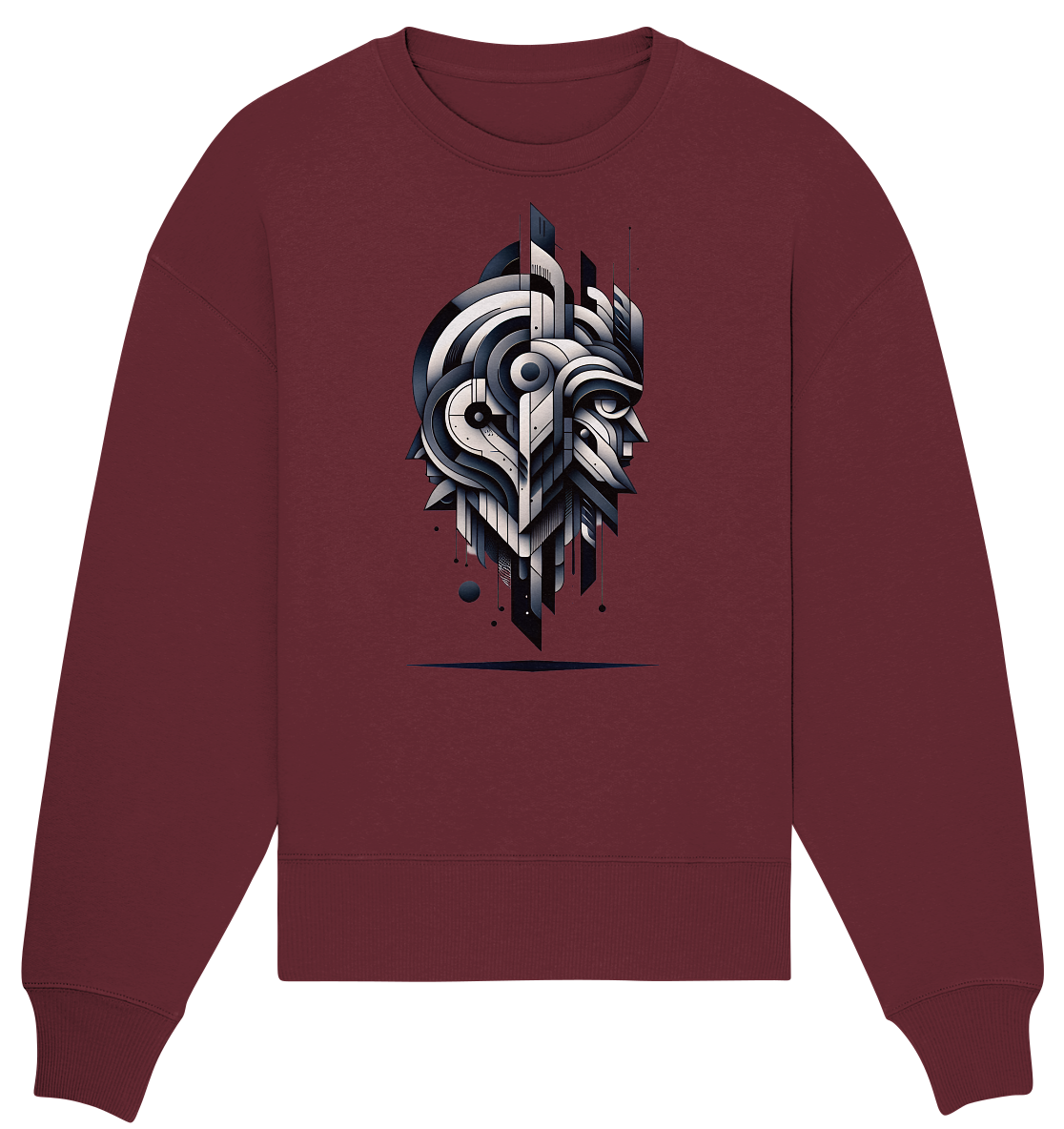 Abstract King - Organic Oversize Sweatshirt