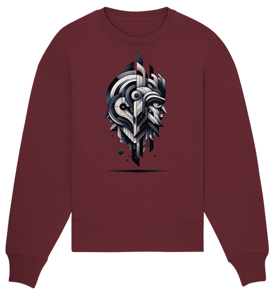 Abstract King - Organic Oversize Sweatshirt