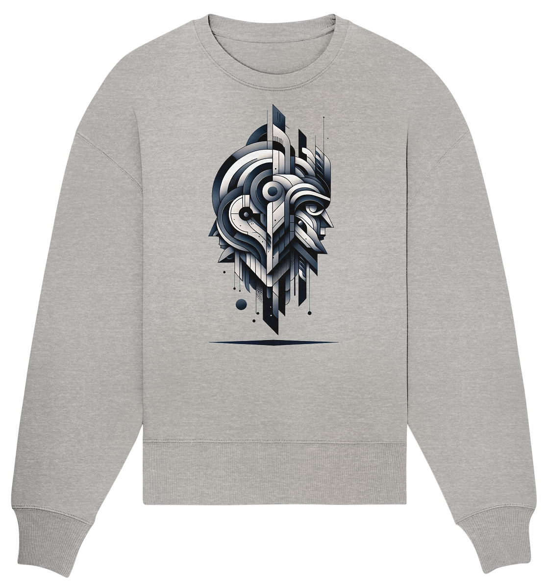 Abstract King - Organic Oversize Sweatshirt