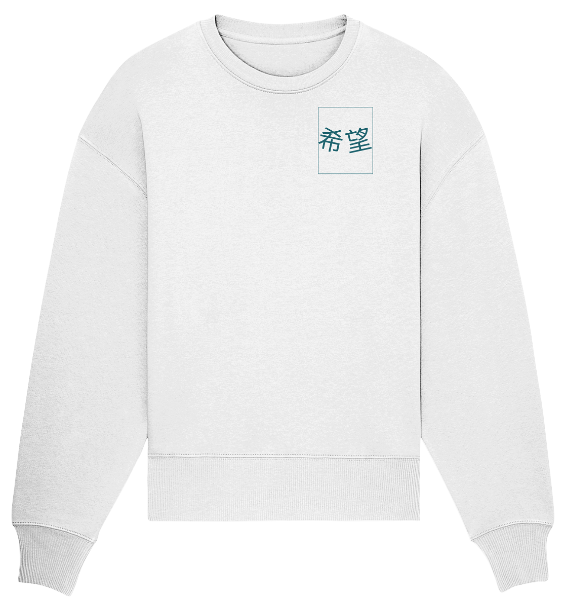 Mandarin Hope - Organic Oversize Sweatshirt