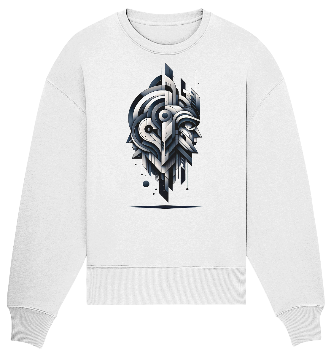 Abstract King - Organic Oversize Sweatshirt