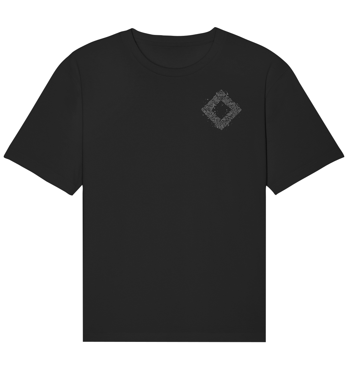 Calligraphy Square - Organic Relaxed Shirt