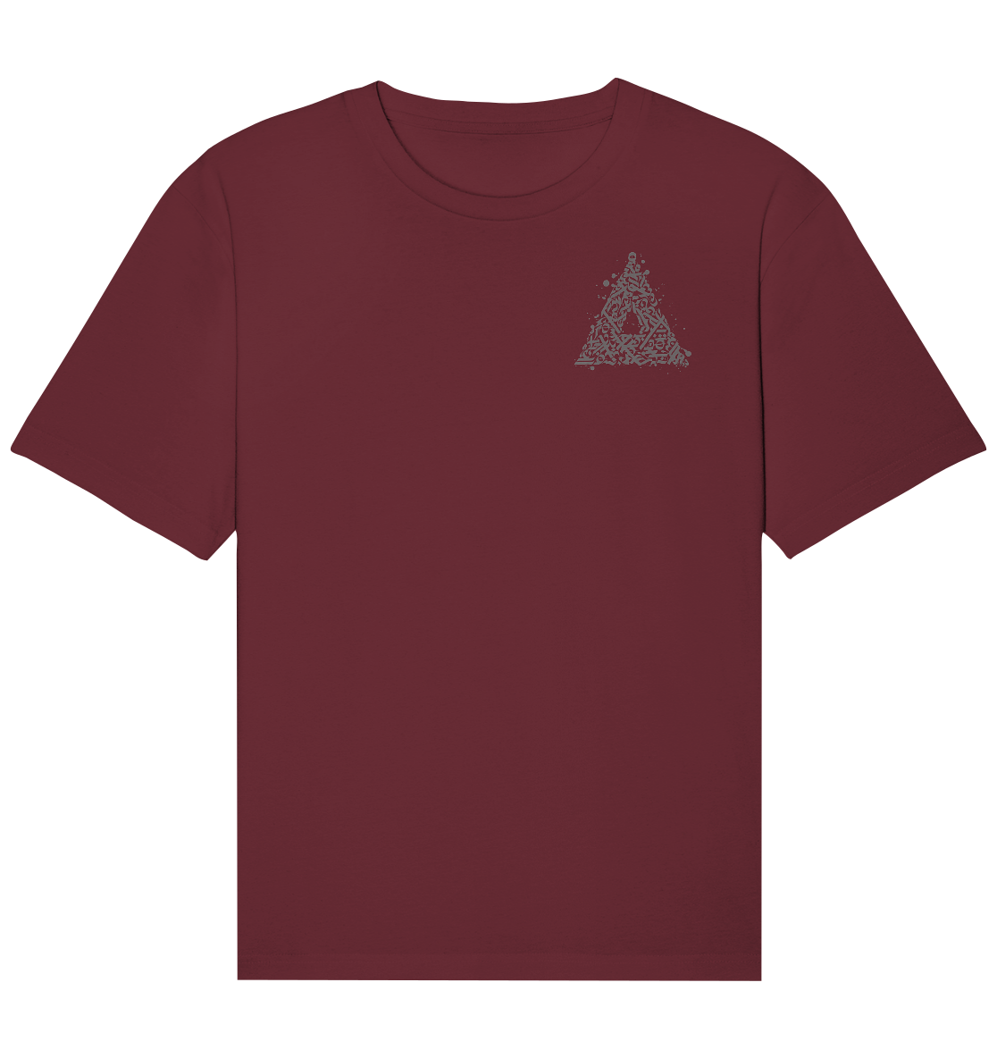 Calligraphy Triangle - Organic Relaxed Shirt