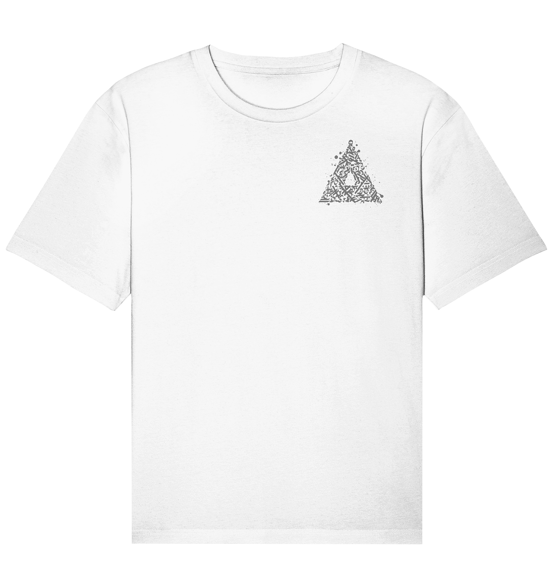 Calligraphy Triangle - Organic Relaxed Shirt