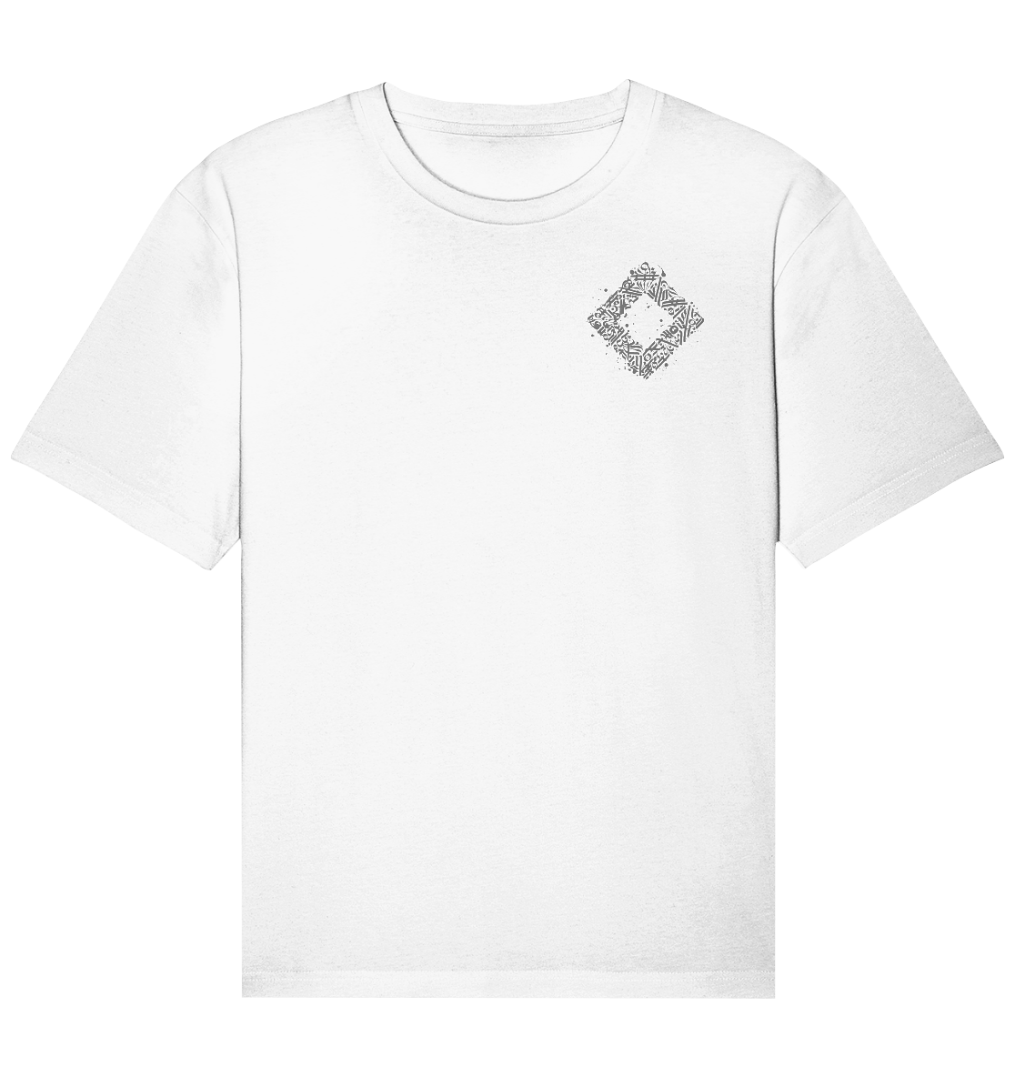 Calligraphy Square - Organic Relaxed Shirt