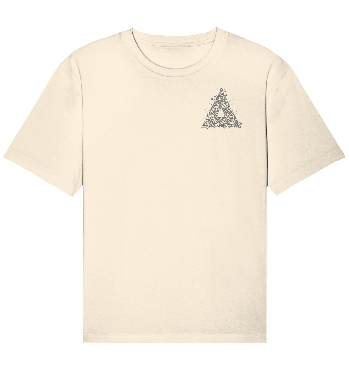 Calligraphy Triangle - Organic Relaxed Shirt