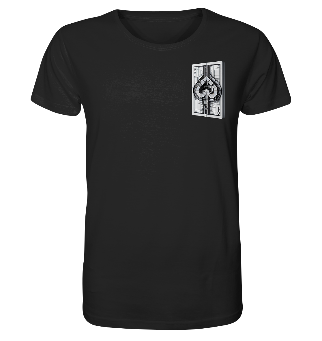 Abstract Ace of Spades - Organic Shirt