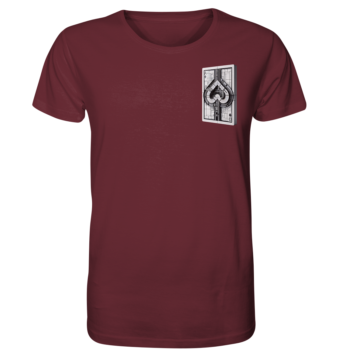 Abstract Ace of Spades - Organic Shirt