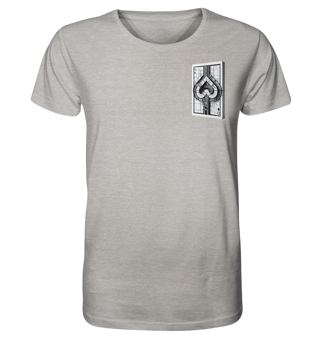 Abstract Ace of Spades - Organic Shirt