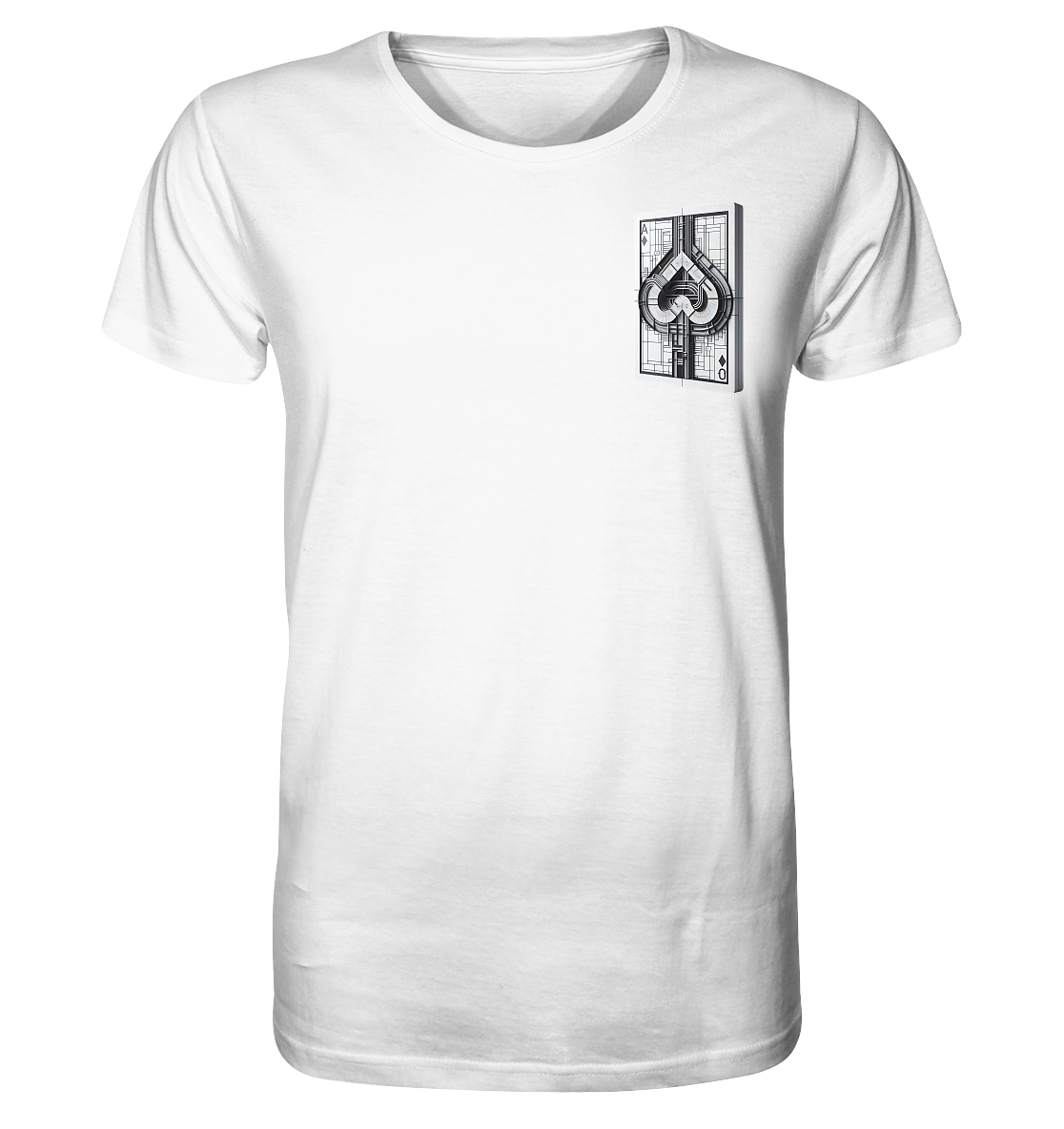 Abstract Ace of Spades - Organic Shirt